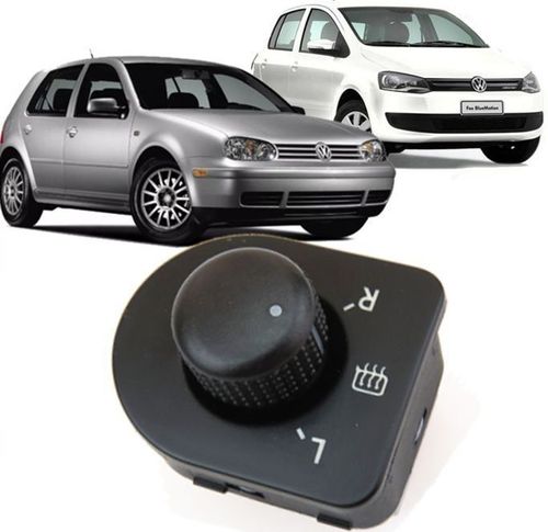 Botao Interruptor Retrovisor Eletrico Golf Bora Passat Fox - 1j1959565f