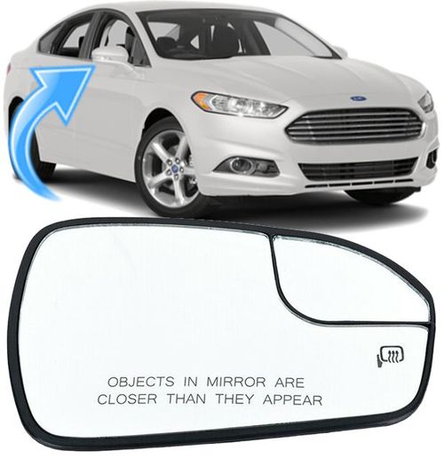 Lente do Espelho Retrovisor Fusion 2.5 16V Flex de 2013 À 2016 - Ld Direito