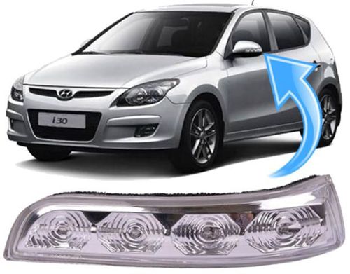 Pisca Seta Retrovisor Hyundai I30 2.0 16V de 2008 À 2012 - Ld Esquerdo