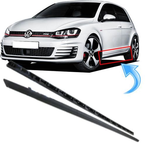 Friso Inferior Lateral Golf 2.0 Gti Mk7 de 2014 À 2019 - Ld Esquerdo