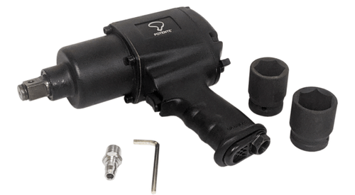 Chave de Impacto Pneumática 3/4" 1200 N.m > 1223 Kgf.m > 885Ft-Lb C/ Maleta e Soquetes