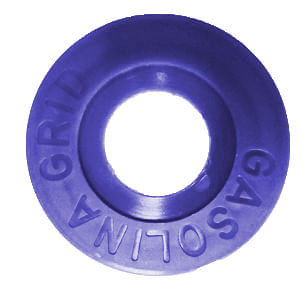 disco de identificação de combustível azul escuro gasolina grid      / UN / Zarzur