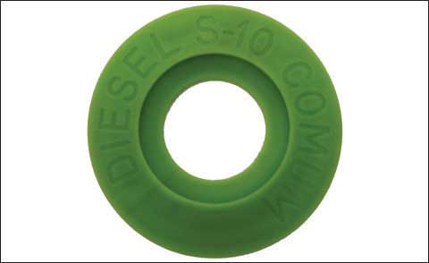 disco de identificação de combustível s10 comum verde claro      / UN / Zarzur