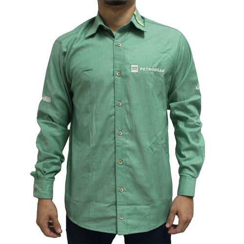 Camisa Social Gerente Manga Longa Masculina G – BR Pista