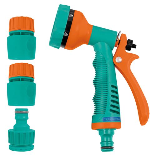 Conjunto para irrigação hidropistola com engate rápido - Tramontina