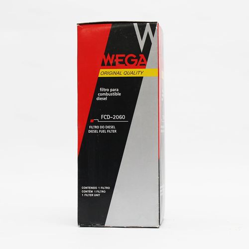 filtro de combustível diesel blindado com dreno fcd 2060 vw delivery 5140 (453)      / UN / Wega