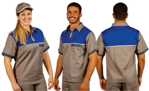 camisa front line azul m 3   / UN / Macrolub
