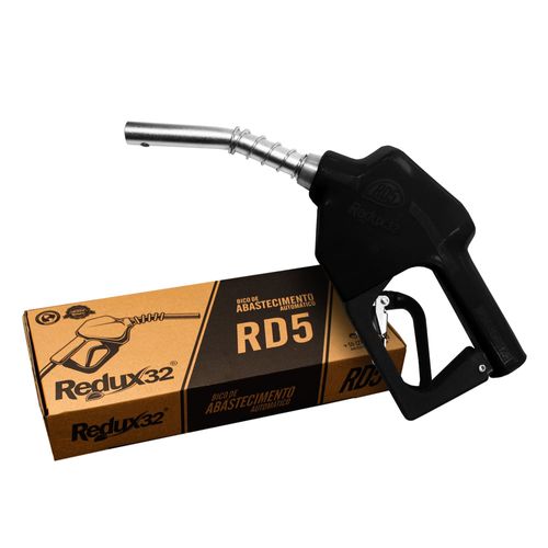 Bico automático para abastecimento RD5 preto entrada 3/4" e ponteira 1/2" - Redux32