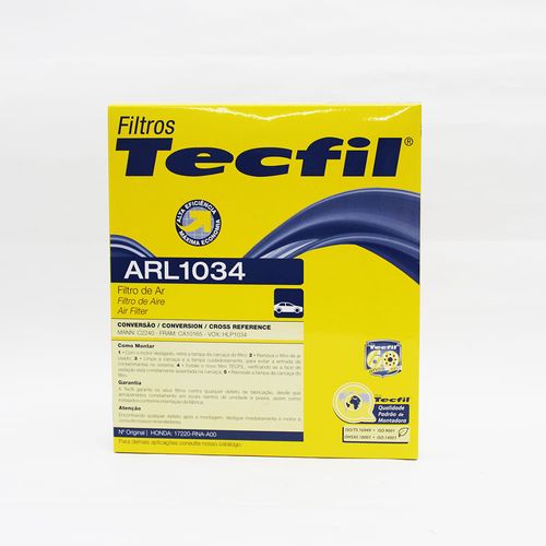 Filtro Ar Tecfil arl1034 17220-rna-a00 - c2240