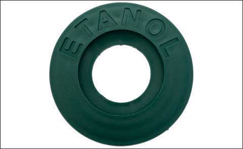disco de identificação de combustível verde escuro etanol    / UN / Zarzur