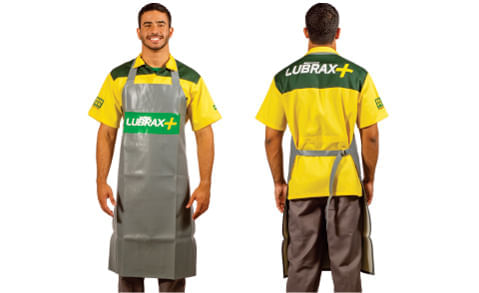 Avental de apoio  frentista petrobras lubrax + br pista - Br50
