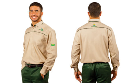 Camisa Social Gerente Manga Longa P BR30