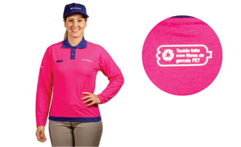 camisa polo promotora feminina manga longa m 2   / UN / Brmania