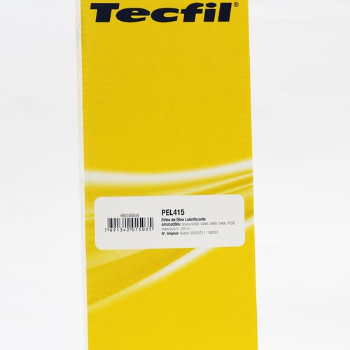 Filtro Óleo Tecfil pel415 2022275 - hu1077/1x
