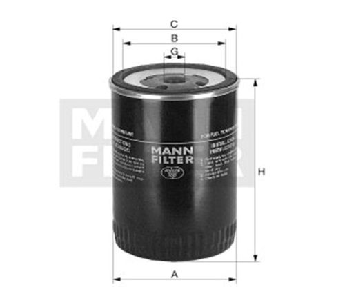 filtro de combustível wk 954/2x ford series 13 15 17 24      / UN / Mann