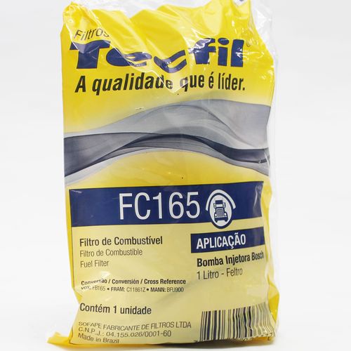 Filtro Combustível Tecfil fc165 1457431020 -  bi1l