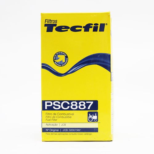 Filtro de combustivel psc887 jcb 531-70 diesel / UN / Tecfil