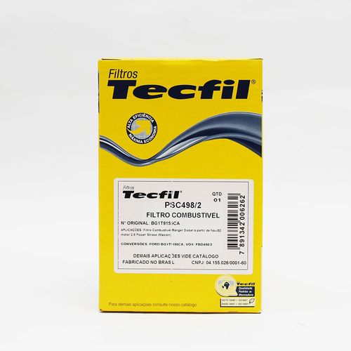 Filtro Combustível Tecfil psc498/1 905400150017 - wk841