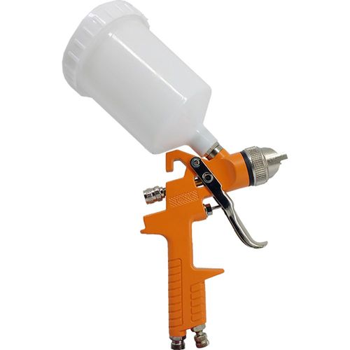 Pistola de pintura média produção HVLP bico 1,4mm caneca plástica - Intech - P827