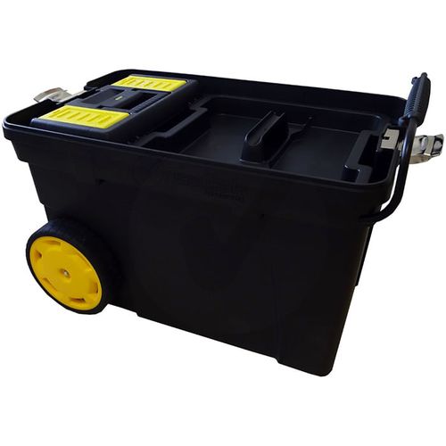 Caixa De Ferramentas Tipo Bau Plastica Contractor Com Rodas + Maleta 13 Brinde - Stkit302713013 - Stanley