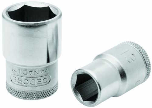 Soquete Sextavado Curto Encaixe 1/2 - 30Mm - 19 - 015.023 - Gedore