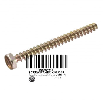 PARAFUSO SEXTAVADO K45 X 45 (250000718)