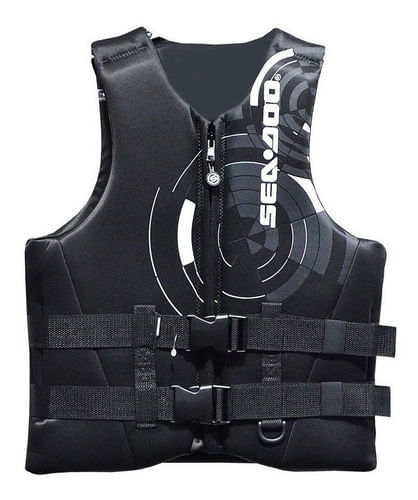 COLETE DE NEOPRENE FREEWAVE PRETO