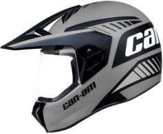 capacete ENDURO CINZA