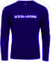 Camisa Lycra Seadoo Longa Azul - G