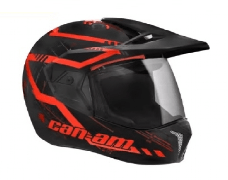 capacete ENDURO (C/ VISEIRA) CAN-AM VERMELHO