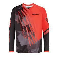CAMISETA CAN-AM ADVENTURE TEAM MASCULINA VERMELHA