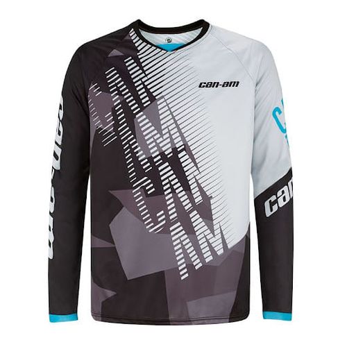 CAMISETA CAN-AM ADVENTURE TEAM MASCULINA CINZA