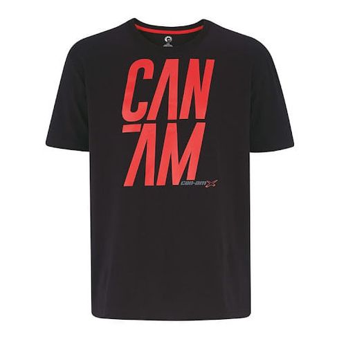 CAMISETA CAN-AM X-TEAM MASCULINA PRETA