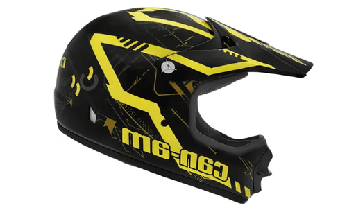 capacete X1 (S/ VISEIRA) CAN-AM AMARELO