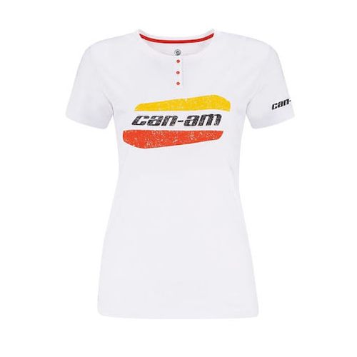 CAMISETA CAN-AM ORIGINAL FEMININA BRANCA