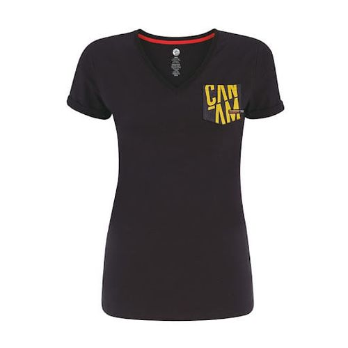 CAMISETA CAN-AM X-TEAM FEMININA PRETA