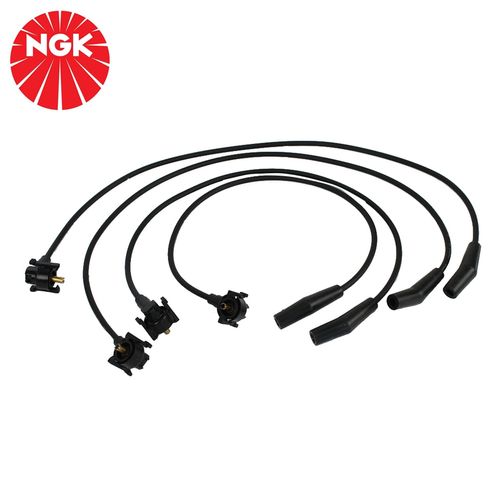 Jogo de Cabos de Velas NGK:Courier - Fiesta - KATodos Com Motor 1.0 e 1.3 Endura