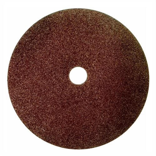 Disco de Lixa em Fibra Polegadas 4 1/2" Diâmetro 115mm Grão 24 Cor Vermelho Óxido de Alumínio