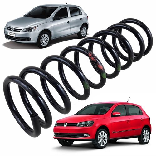 Mola Traseira Aliperti com GNV Volkswagen Gol G5 G6 2008 até 2018 Veículos com 4 Portas (Preço Unitário)