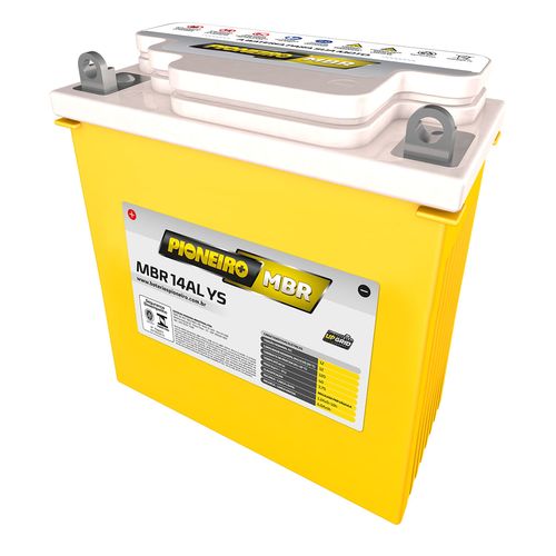 Bateria Moto AGM/VRLA Pioneiro MBR 14AL YS 12V 12Ah