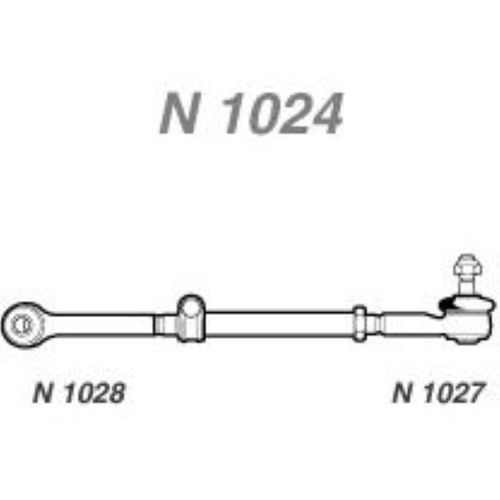 Barra De Direcao Gol /86 Ld Reg N1024 Gol /86 Ld Regul Nakata Pe�a