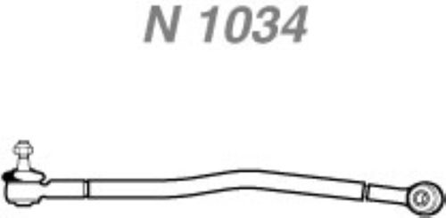 Barra De Direcao Gol 86/ C/reg N1034 Gol Mt Cht Nakata N1034 Pe�a
