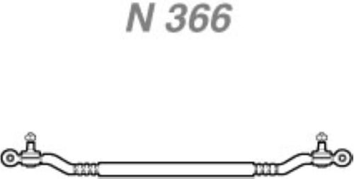 BARRA DE DIRECAO OMEGA CENTRAL LD FIXA OMEGA Nakata  PEÇA