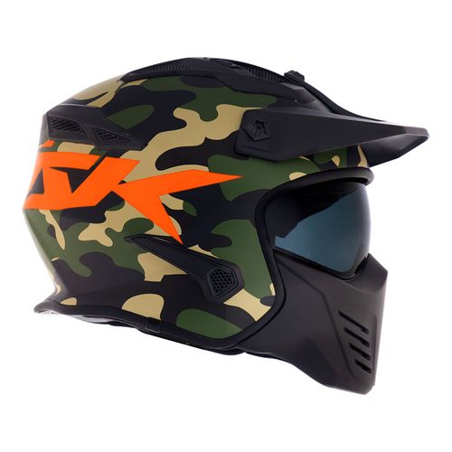 capacete NORISK DARTH AIRCRAFT LARANJA
