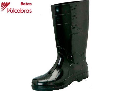 BOTA VULCABRAS C/L PRETA PVC (10)