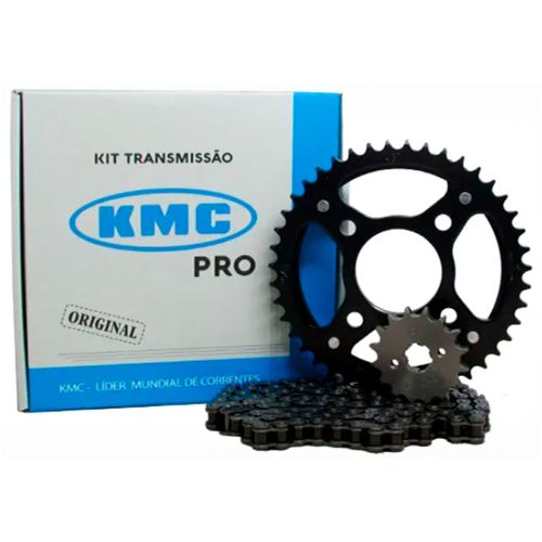 Kit Relação Titan Cg Fan 125 14/18 Aço 1045 S/ Retentor Kmc