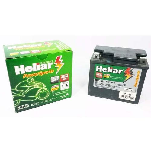 Bateria Heliar YTX5 Htz5 Titan 2000 04 ES Titan 150 KS BIZ ES Bros 125 Bros 150 ATE 2006