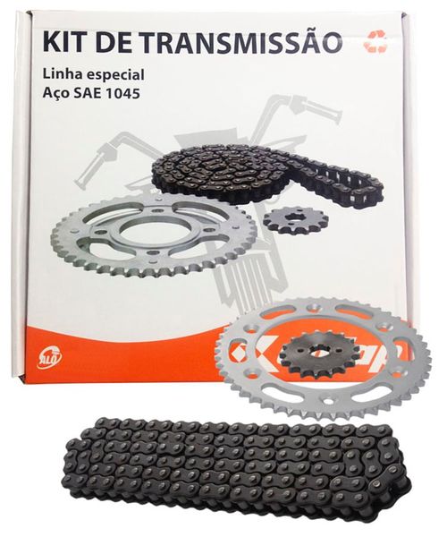 Kit Relação Titan125 Fan125 09/14 Cofap Aço 1045 Sem Retentor