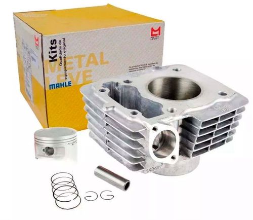Cilindro Motor Titan 150 2004 até 2016 Nxr Bros 150 2004/2016 Titan 150 Sport Metal Leve Aneis Cofap