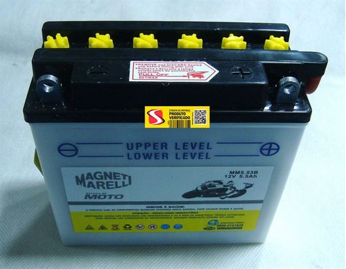 Bateria Magneti Marelli 12n5,5 3b Ybr125 , Rd135 , Rd350